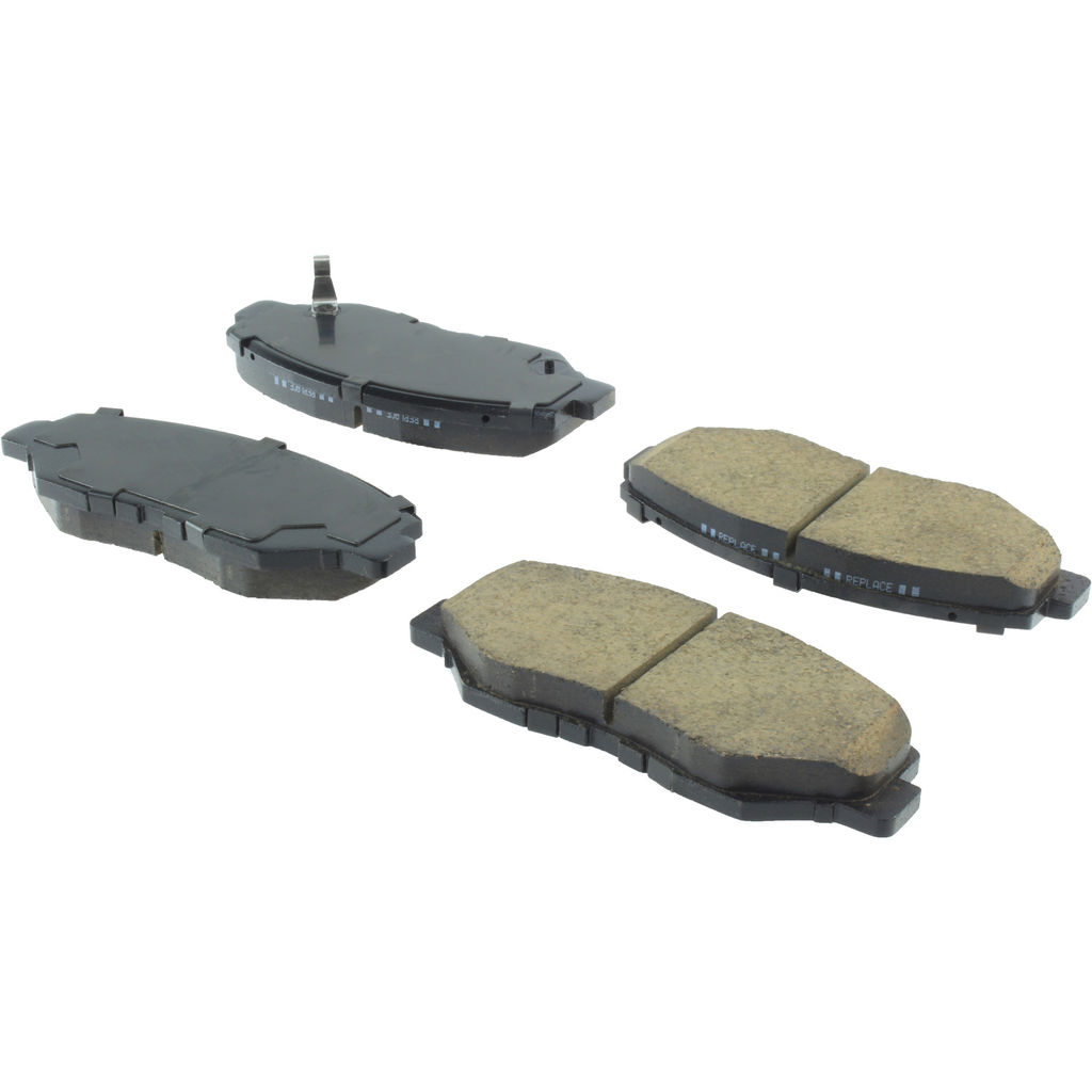 Centric 105.09142 - Posi Quiet Ceramic Disc Brake Pad, with Shims and Hardware, 2-Wheel Set