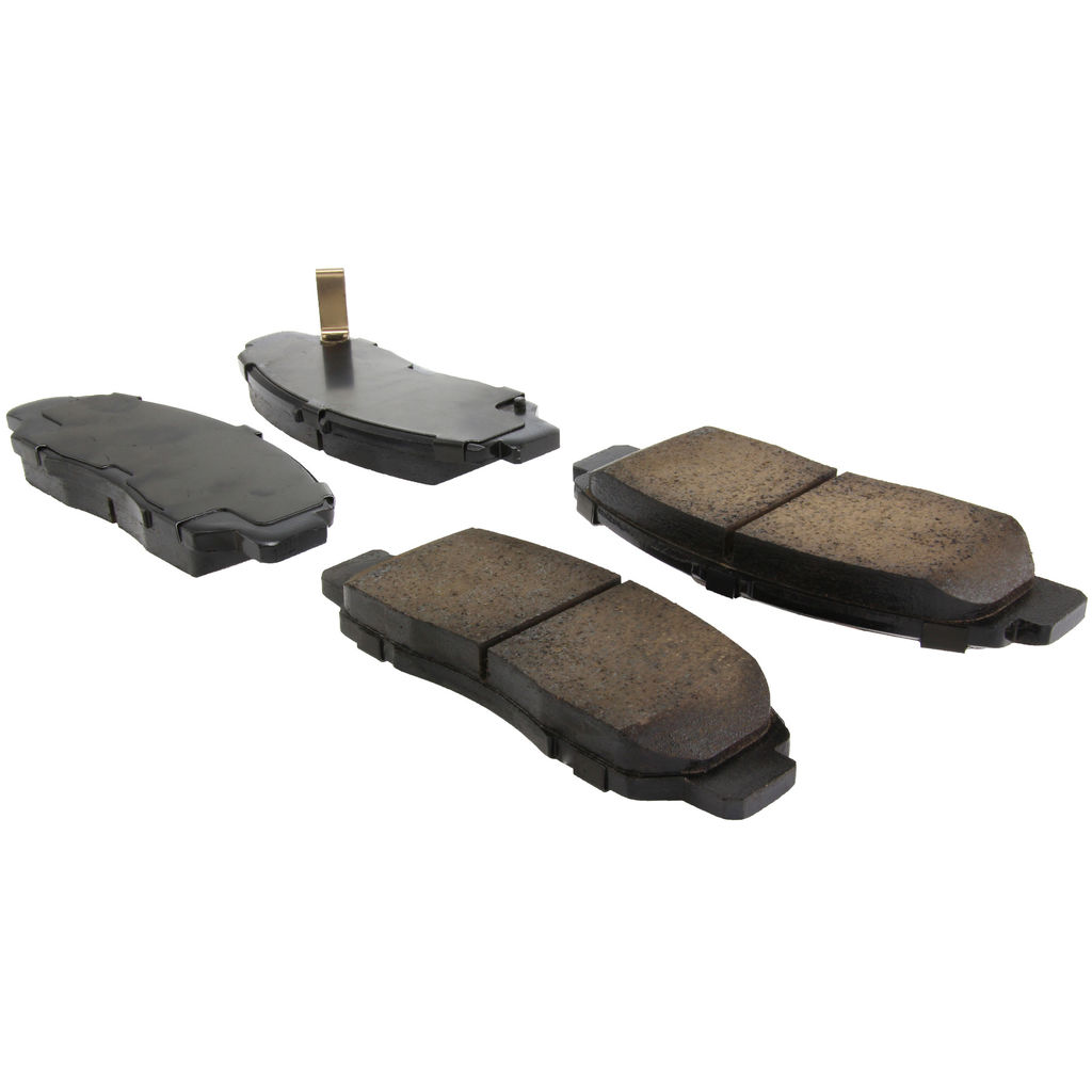 Posi Quiet Ceramic Disc Brake Pad, with Shims and Hardware, 2-Wheel Set