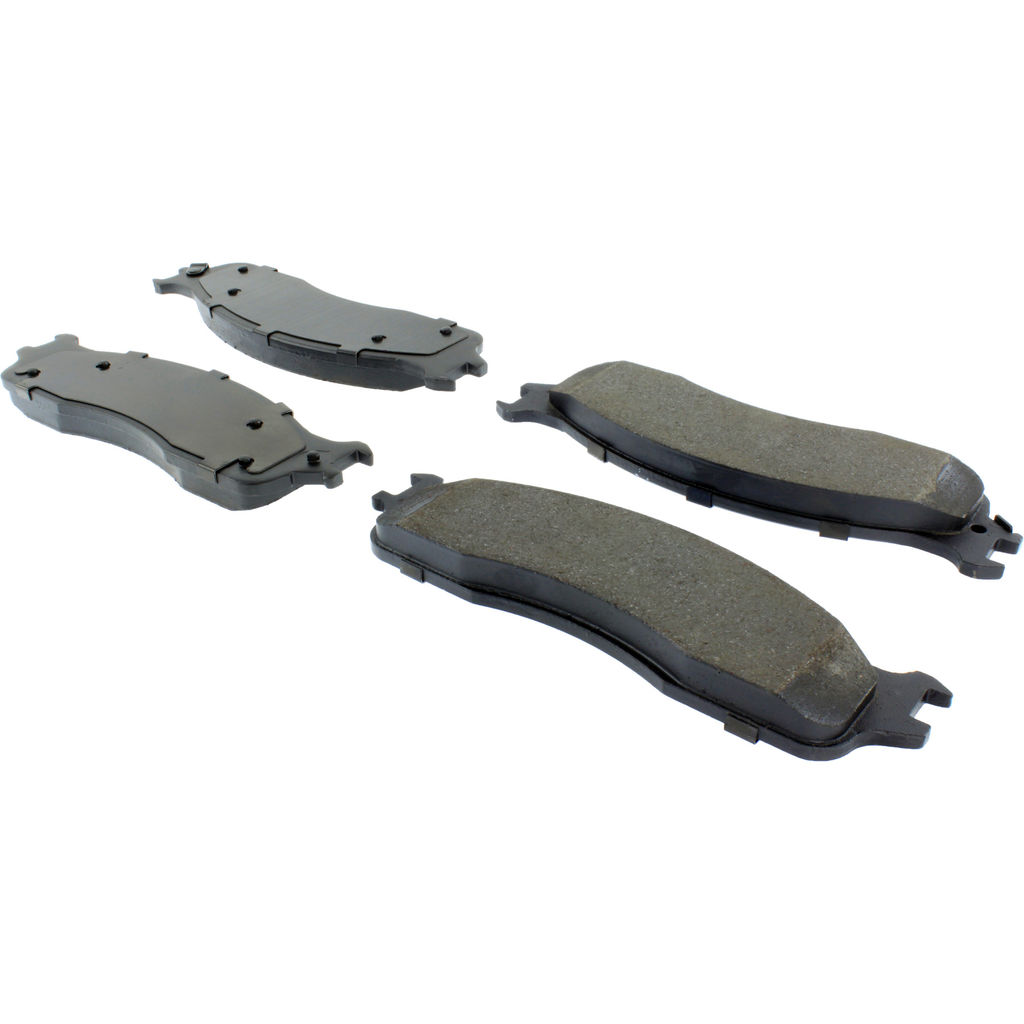 Posi Quiet Ceramic Disc Brake Pad, with Shims and Hardware, 2-Wheel Set