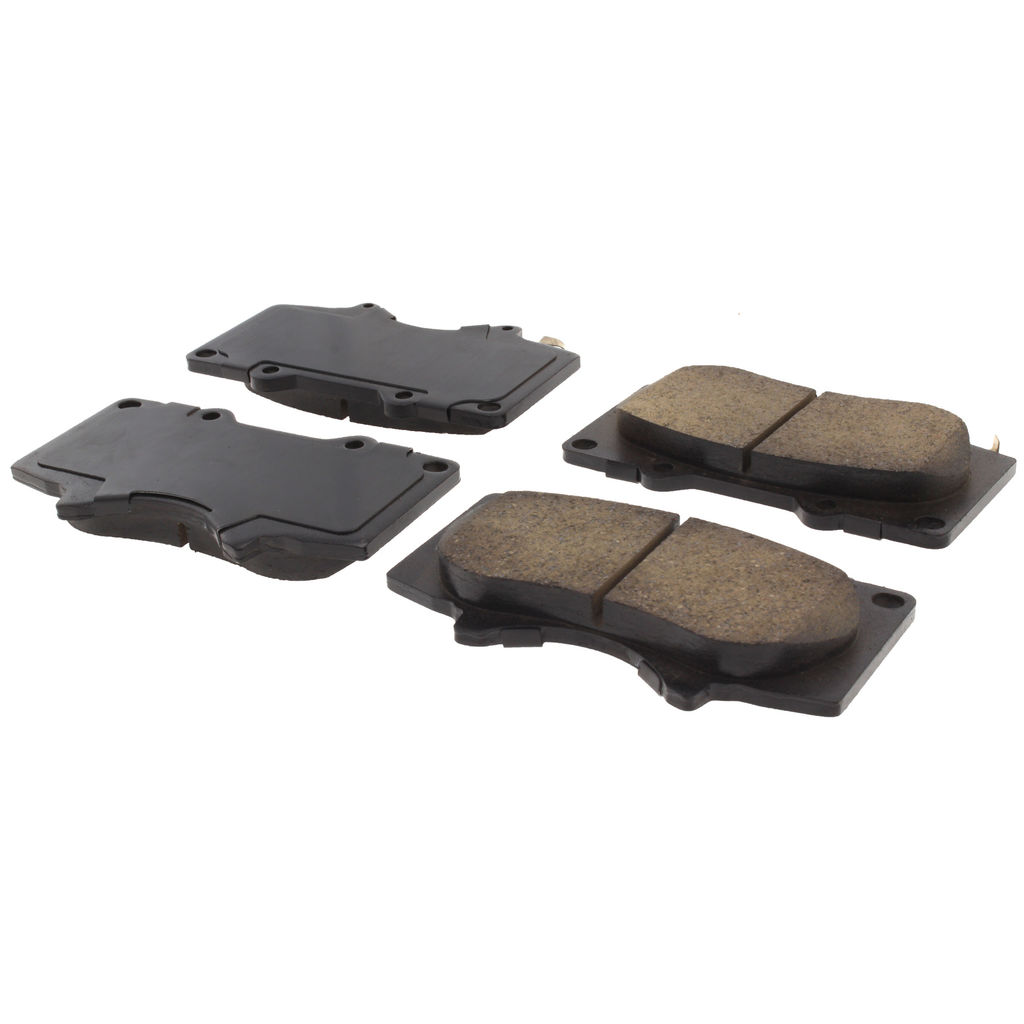 Posi Quiet Ceramic Disc Brake Pad, with Shims and Hardware, 2-Wheel Set