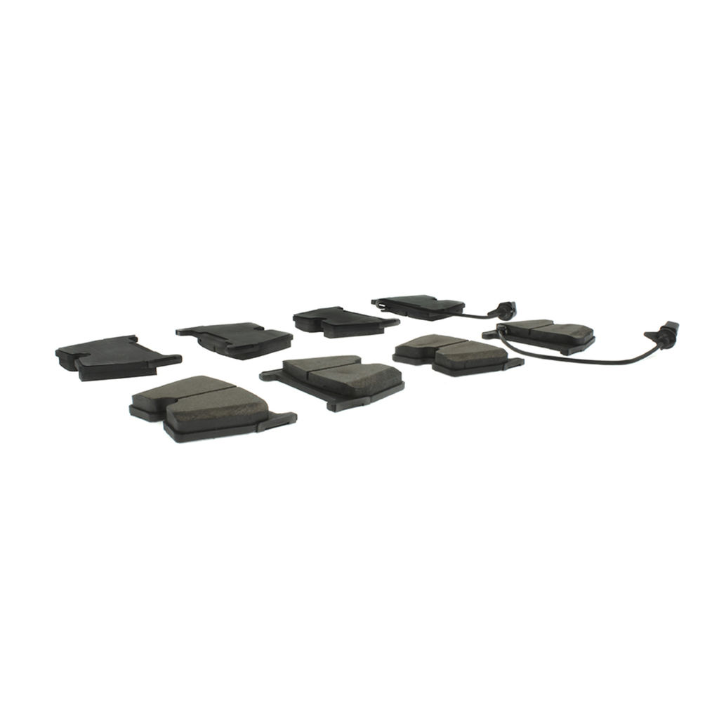 Posi Quiet Ceramic Disc Brake Pad, with Shims and Hardware, 2-Wheel Set