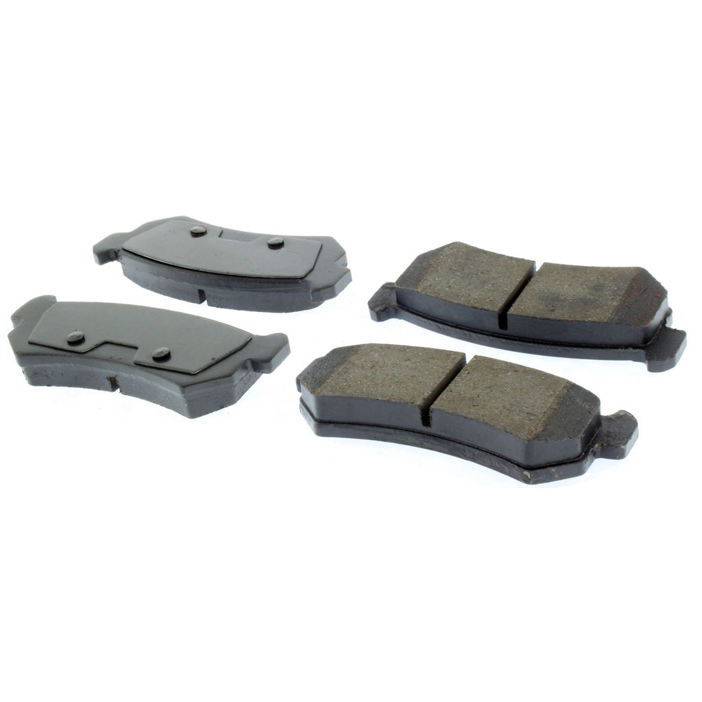 Centric 105.10360 - Posi Quiet Ceramic Disc Brake Pad, with Shims and Hardware, 2-Wheel Set