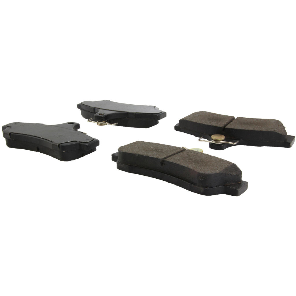 Posi Quiet Ceramic Disc Brake Pad, with Shims, 2-Wheel Set