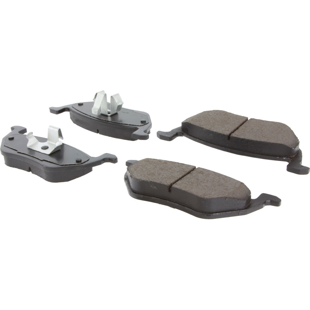Centric 105.10550 - Posi Quiet Ceramic Disc Brake Pad, with Shims, 2-Wheel Set
