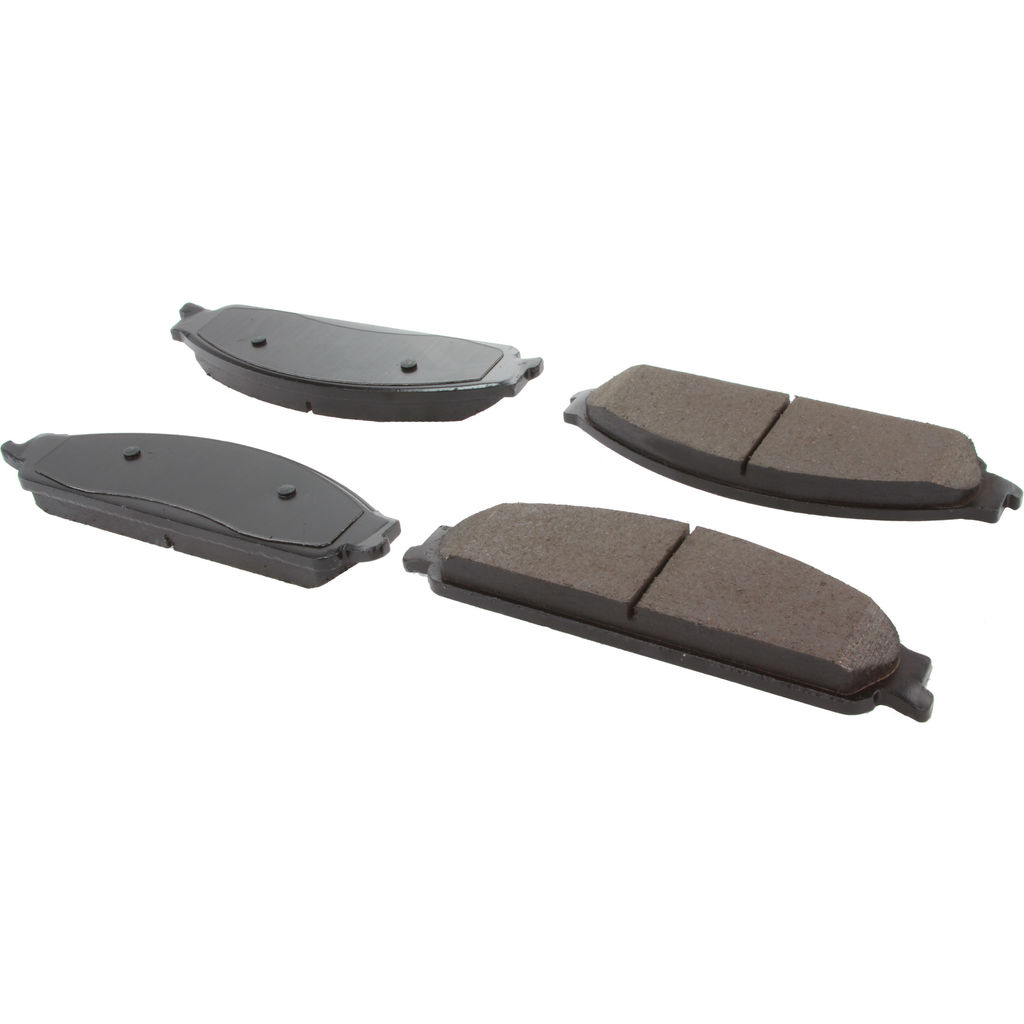 Posi Quiet Ceramic Disc Brake Pad, with Shims and Hardware, 2-Wheel Set