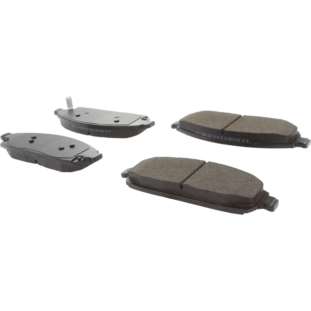 Centric 105.10800 - Posi Quiet Ceramic Disc Brake Pad, with Shims and Hardware, 2-Wheel Set
