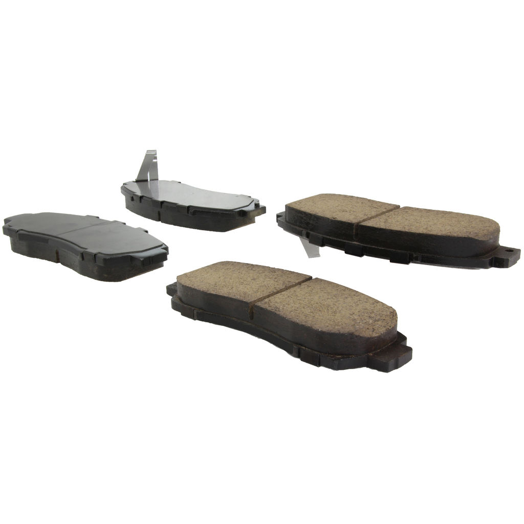 Posi Quiet Ceramic Disc Brake Pad, with Shims and Hardware, 2-Wheel Set