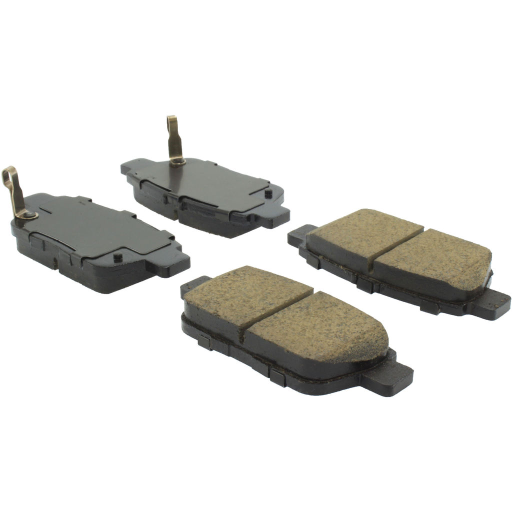 Centric 105.11030 - Posi Quiet Ceramic Disc Brake Pad, with Shims and Hardware, 2-Wheel Set
