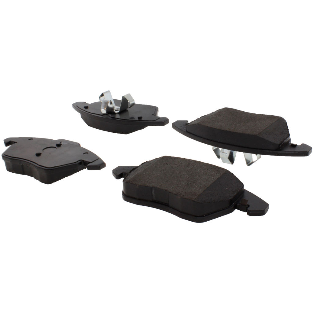 Posi Quiet Ceramic Disc Brake Pad, with Shims and Hardware, 2-Wheel Set