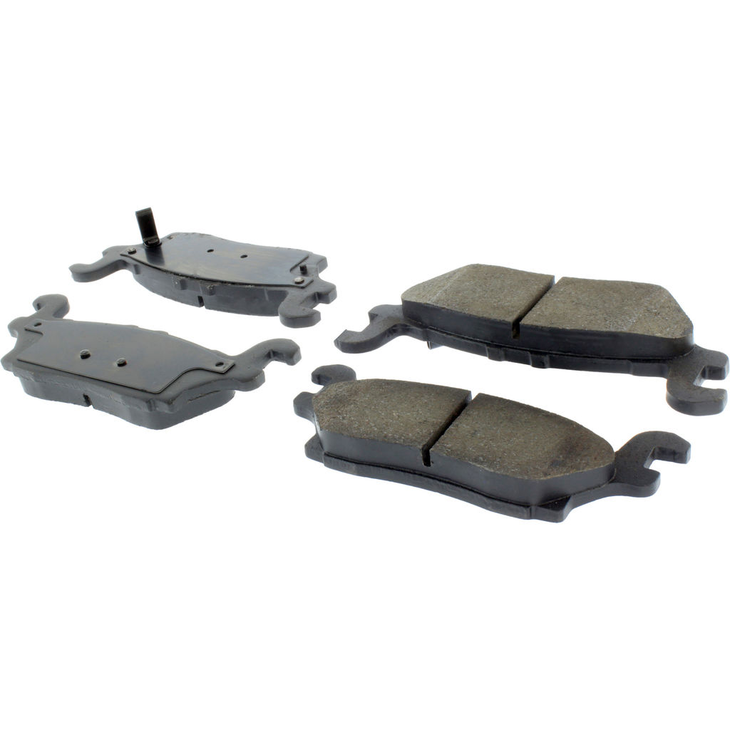 Centric 105.11200 - Posi Quiet Ceramic Disc Brake Pad, with Shims and Hardware, 2-Wheel Set