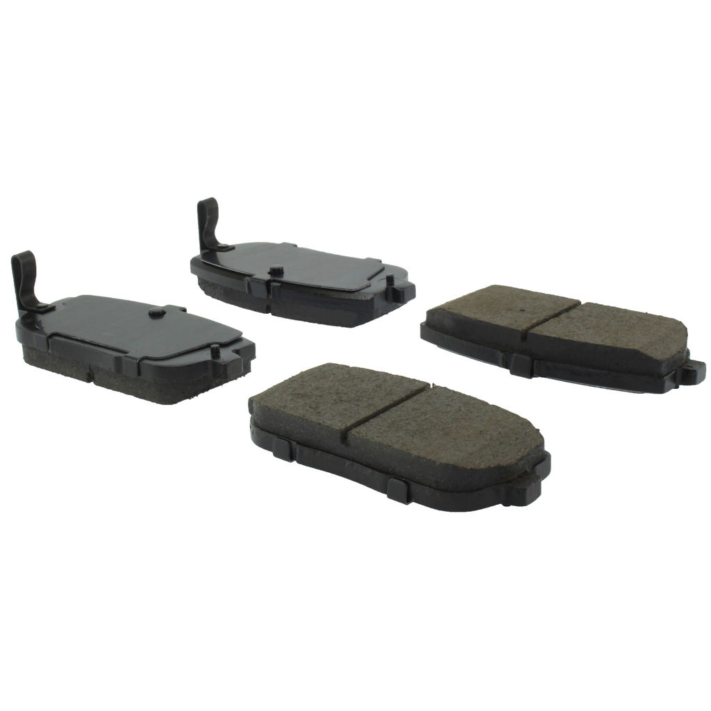 Posi Quiet Ceramic Disc Brake Pad, with Shims and Hardware, 2-Wheel Set