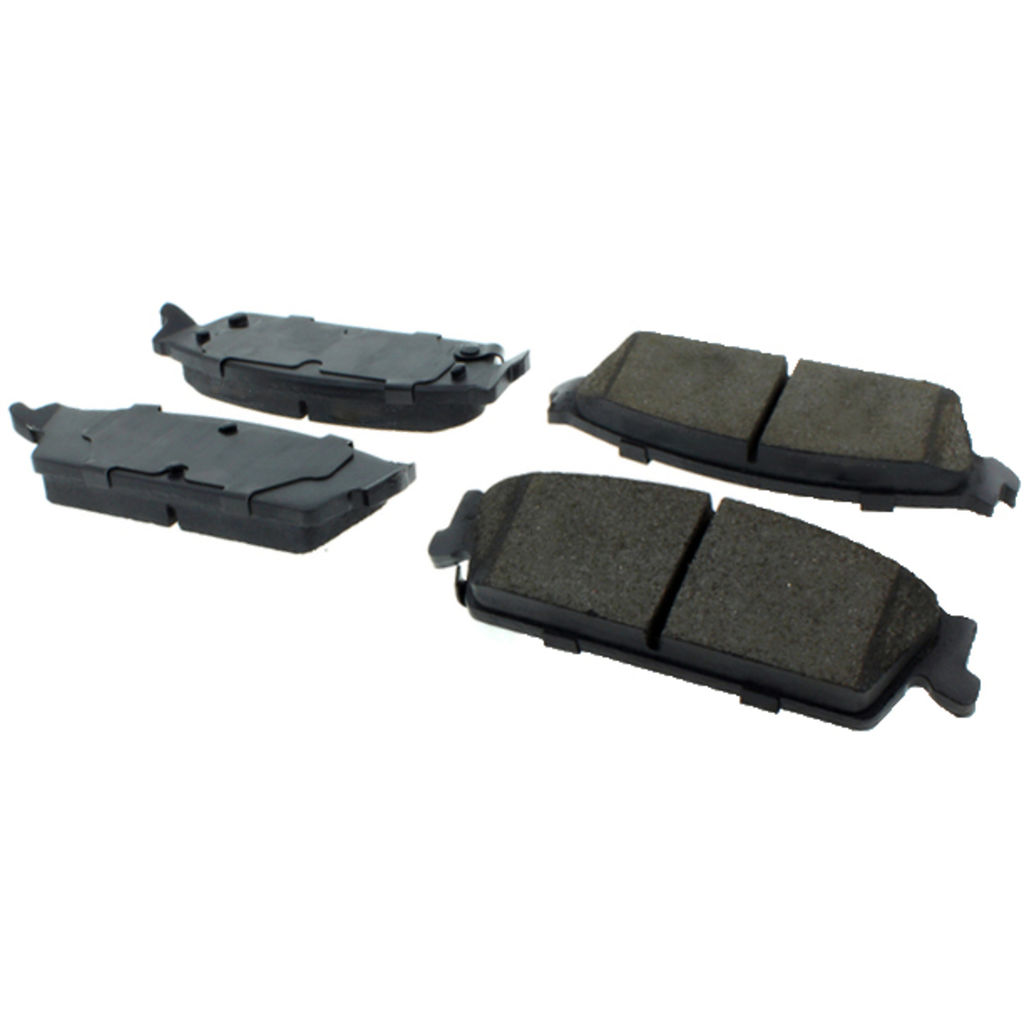 Posi Quiet Ceramic Disc Brake Pad, with Shims and Hardware, 2-Wheel Set