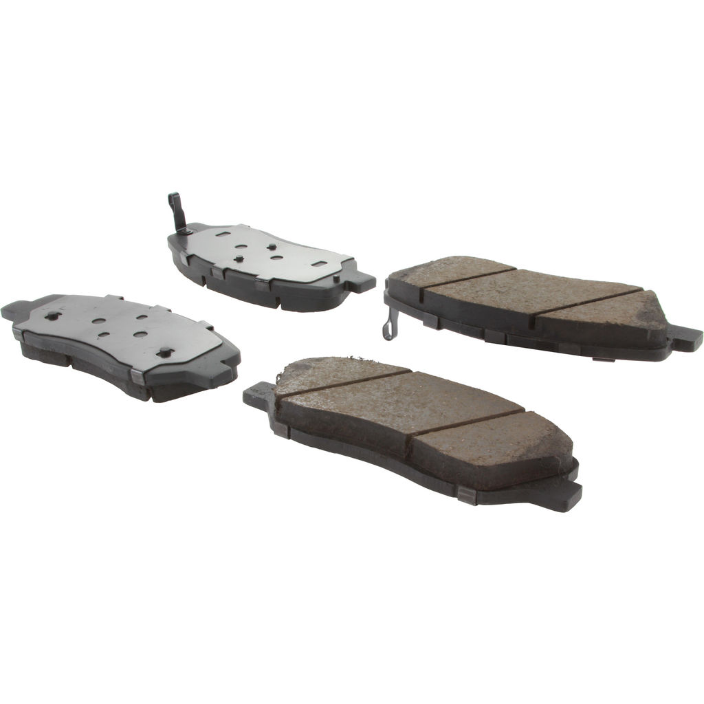 Centric 105.12020 - Posi Quiet Ceramic Disc Brake Pad, with Shims and Hardware, 2-Wheel Set