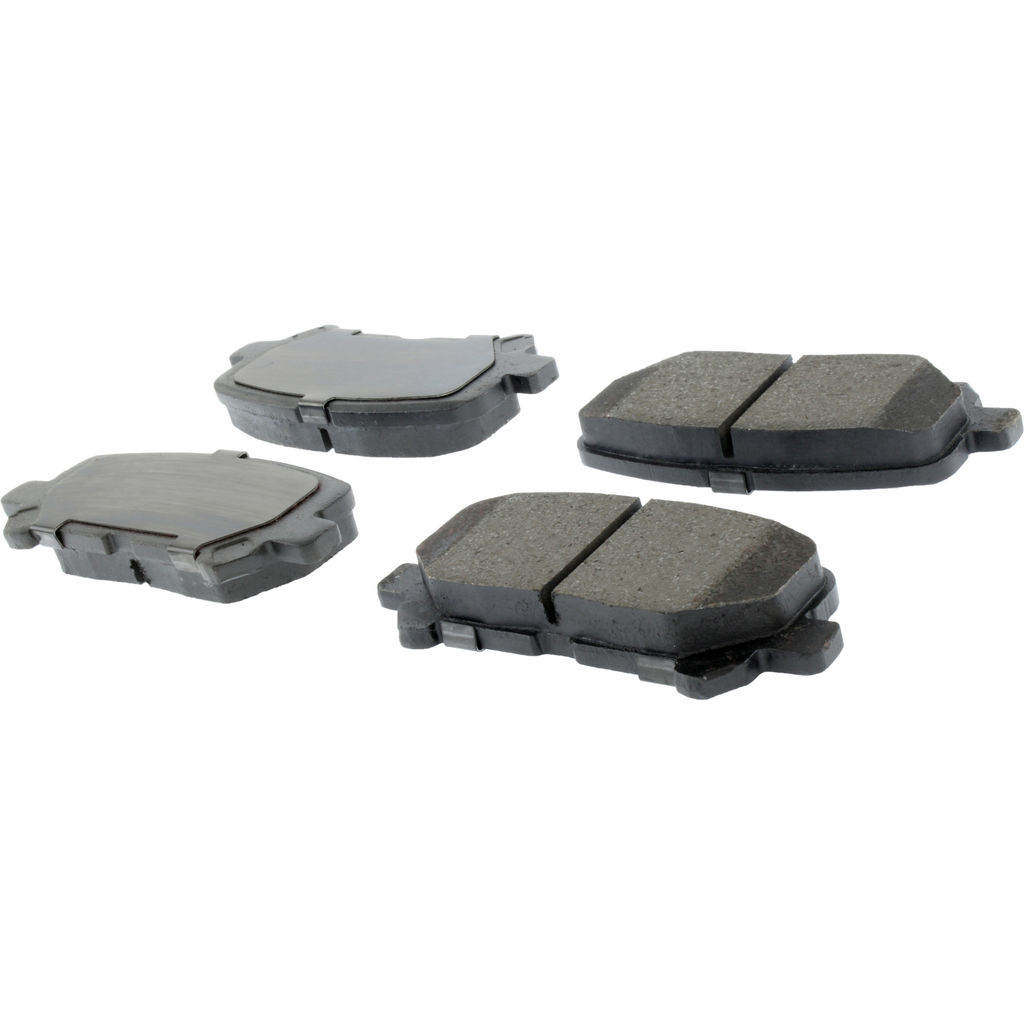 Posi Quiet Ceramic Disc Brake Pad, with Shims and Hardware, 2-Wheel Set