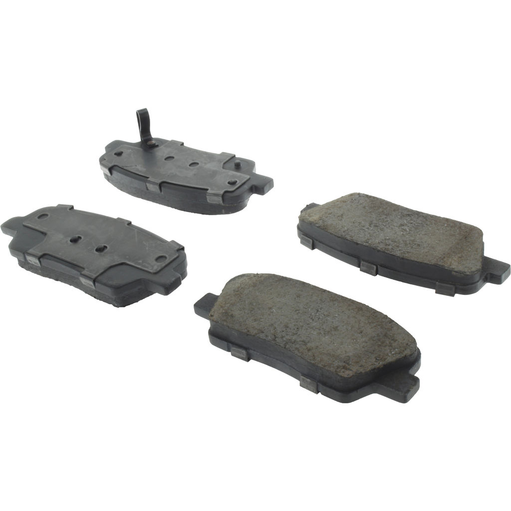 Posi Quiet Ceramic Disc Brake Pad, with Shims, 2-Wheel Set
