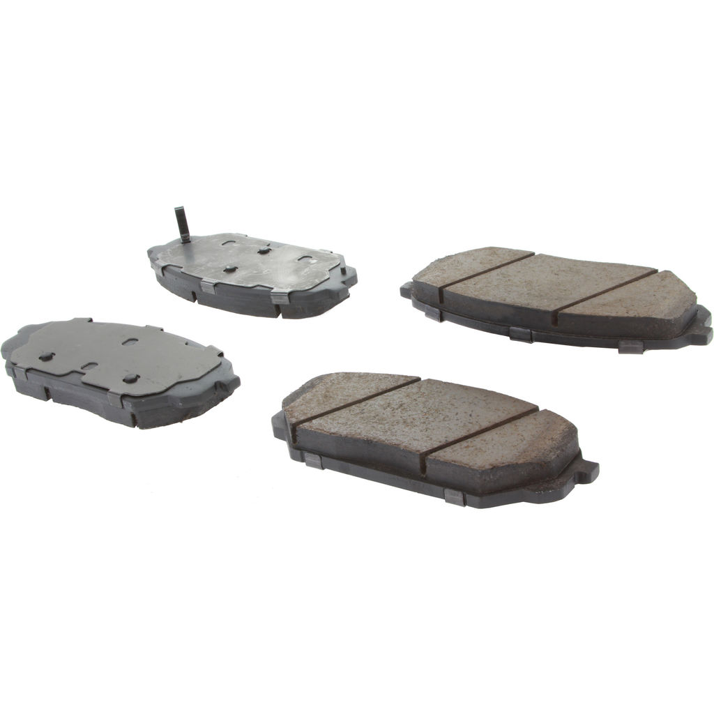 Posi Quiet Ceramic Disc Brake Pad, with Shims and Hardware, 2-Wheel Set
