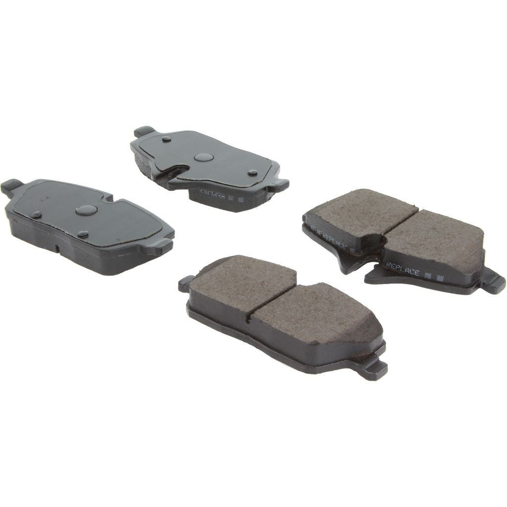 Centric 105.13080 - Posi Quiet Ceramic Disc Brake Pad, with Shims and Hardware, 2-Wheel Set