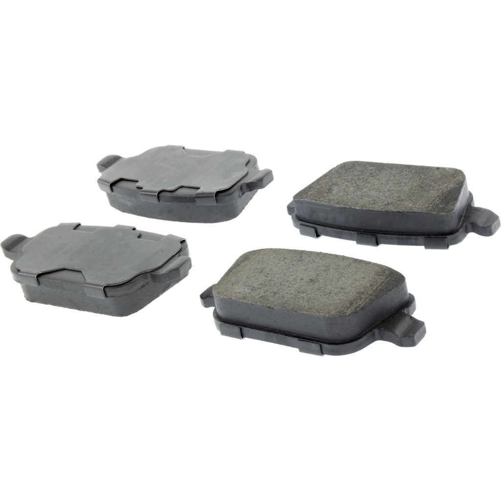 Posi Quiet Ceramic Disc Brake Pad, with Shims and Hardware, 2-Wheel Set