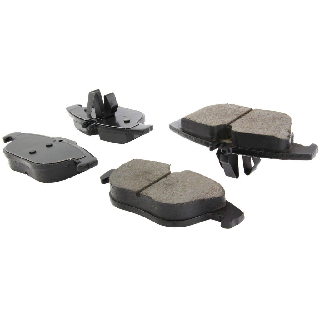 Centric 105.13411 - Posi Quiet Ceramic Disc Brake Pad, with Shims and Hardware, 2-Wheel Set
