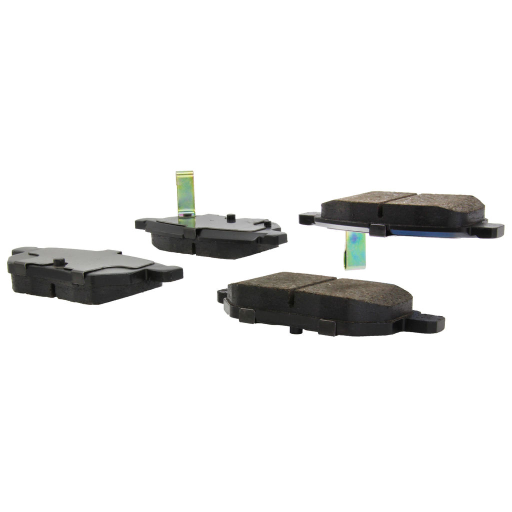 Posi Quiet Ceramic Disc Brake Pad, with Shims and Hardware, 2-Wheel Set