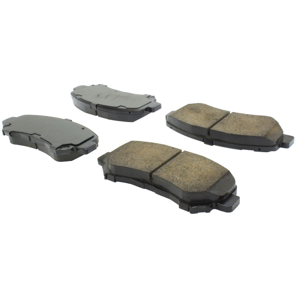 Posi Quiet Ceramic Disc Brake Pad, with Shims and Hardware, 2-Wheel Set