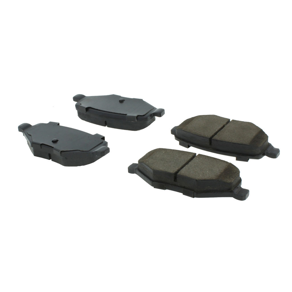 Centric 105.13770 - Posi Quiet Ceramic Disc Brake Pad, with Shims and Hardware, 2-Wheel Set