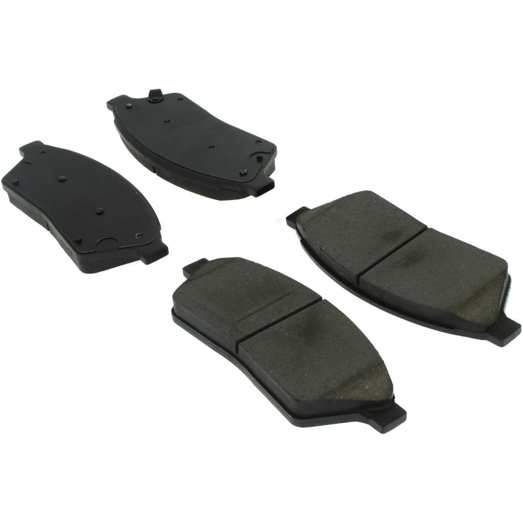 Posi Quiet Ceramic Disc Brake Pad, with Shims and Hardware, 2-Wheel Set