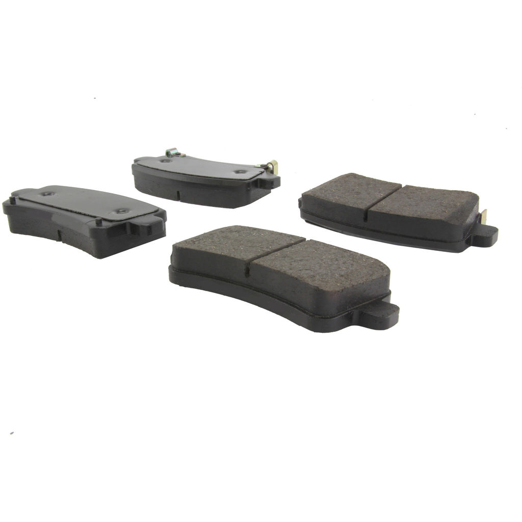 Posi Quiet Ceramic Disc Brake Pad, with Shims and Hardware, 2-Wheel Set