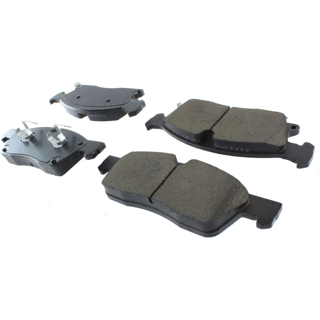 Posi Quiet Ceramic Disc Brake Pad, with Shims and Hardware, 2-Wheel Set