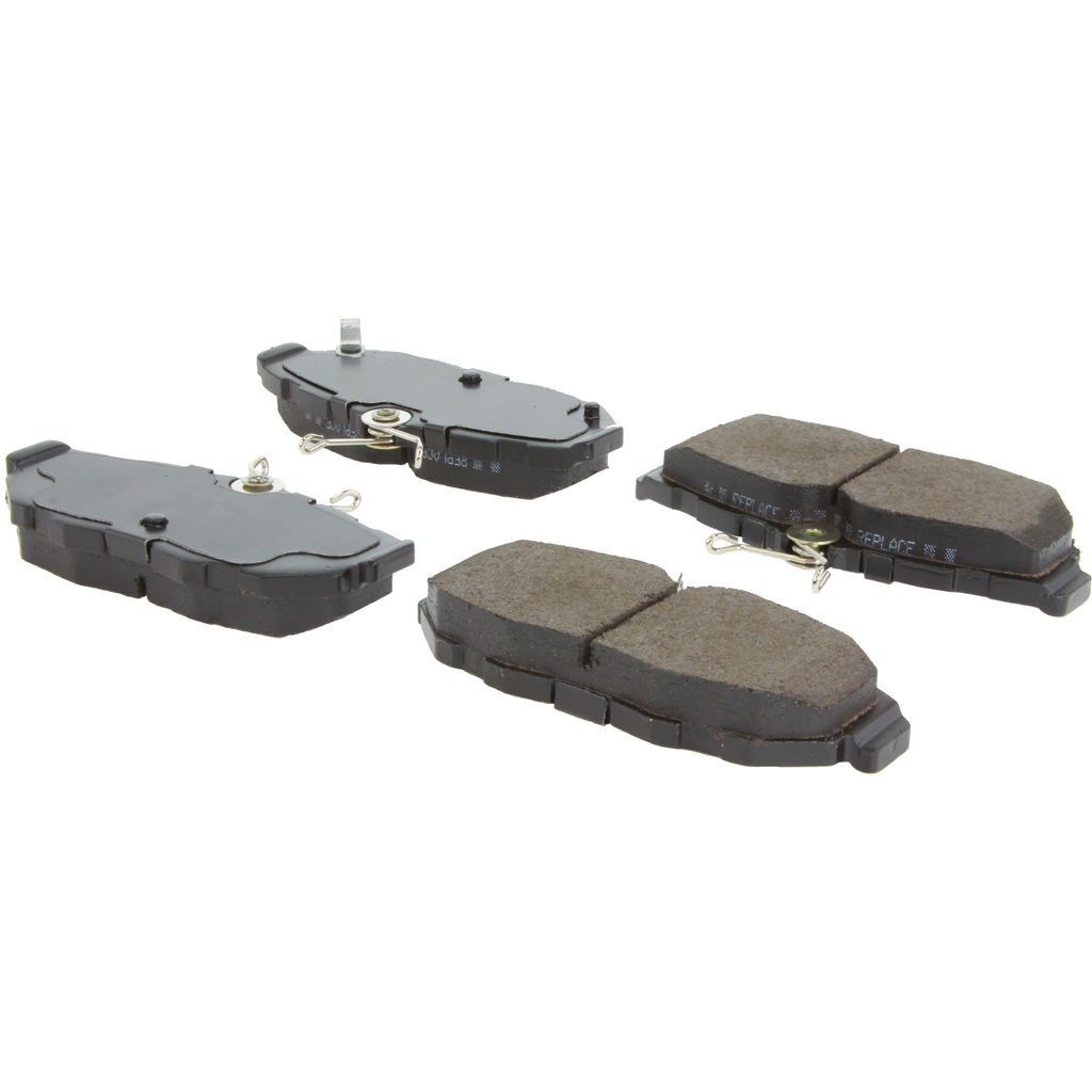 Posi Quiet Ceramic Disc Brake Pad, with Shims and Hardware, 2-Wheel Set