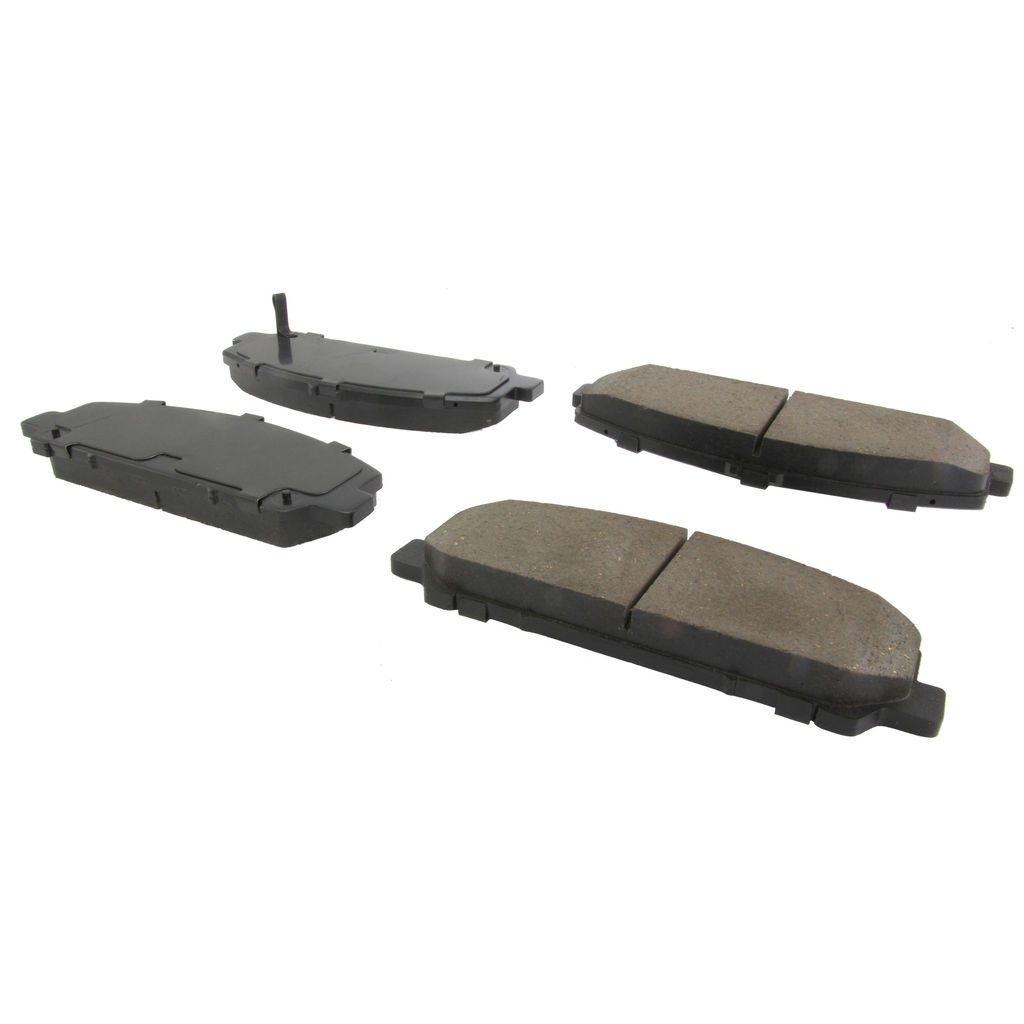 Posi Quiet Ceramic Disc Brake Pad, with Shims and Hardware, 2-Wheel Set