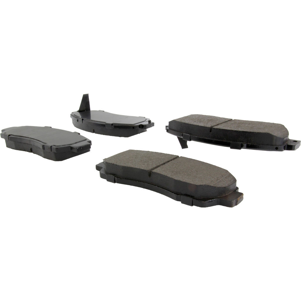 Posi Quiet Ceramic Disc Brake Pad, with Shims and Hardware, 2-Wheel Set