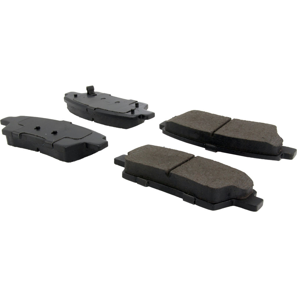 Posi Quiet Ceramic Disc Brake Pad, with Shims and Hardware, 2-Wheel Set