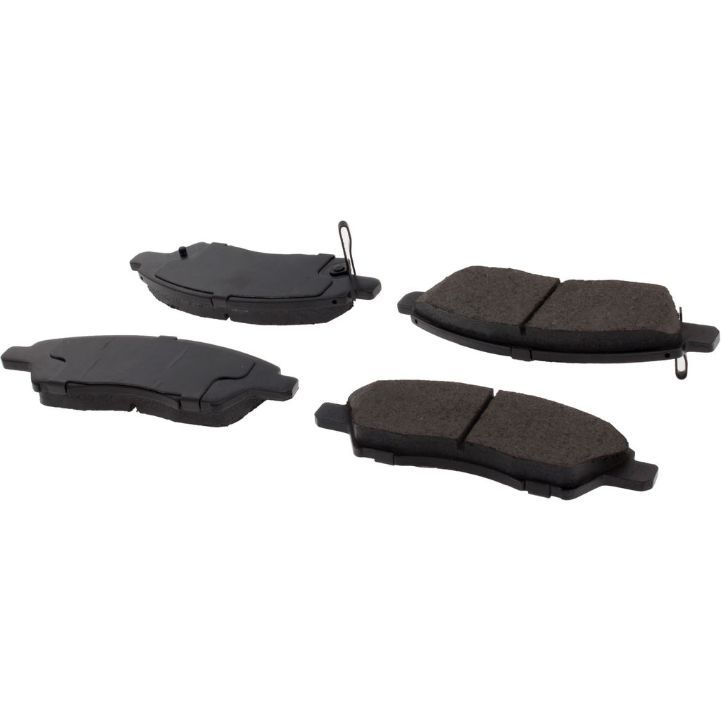 Posi Quiet Ceramic Disc Brake Pad, with Shims and Hardware, 2-Wheel Set