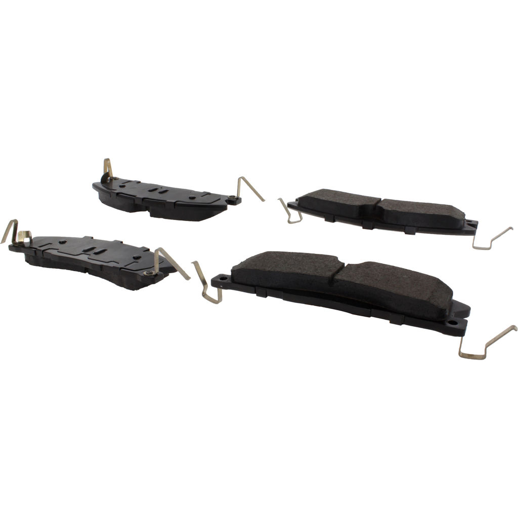 Posi Quiet Ceramic Disc Brake Pad, with Shims and Hardware, 2-Wheel Set