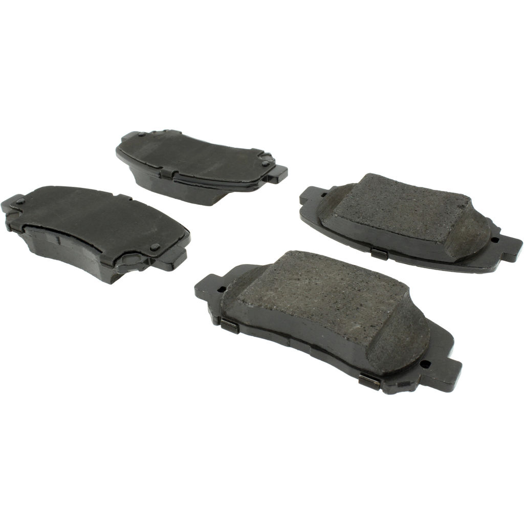 Posi Quiet Ceramic Disc Brake Pad, with Shims and Hardware, 2-Wheel Set