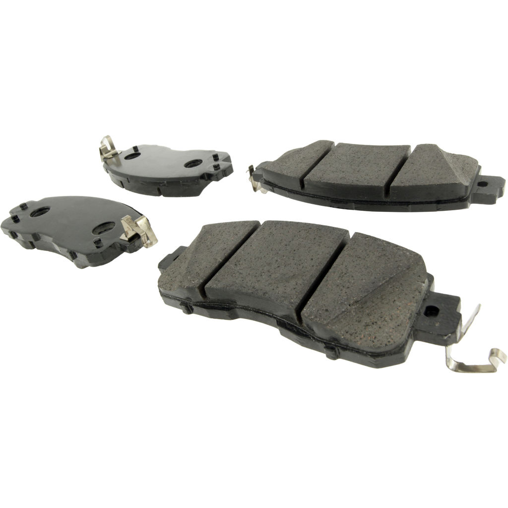 Posi Quiet Ceramic Disc Brake Pad, with Shims and Hardware, 2-Wheel Set