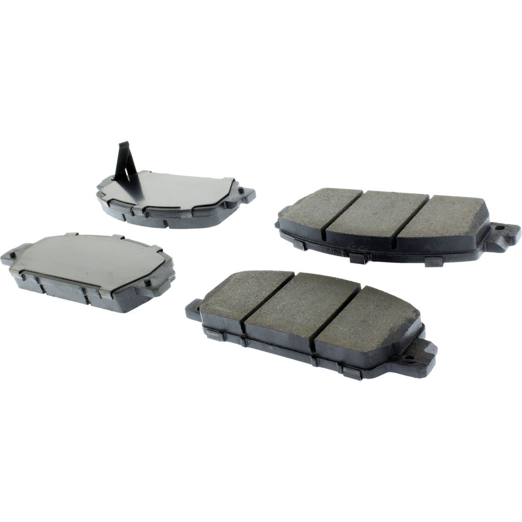 Posi Quiet Ceramic Disc Brake Pad, with Shims and Hardware, 2-Wheel Set