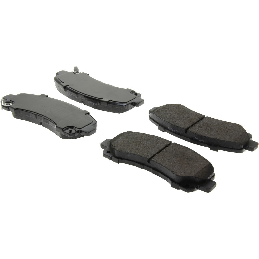 Posi Quiet Ceramic Disc Brake Pad, with Shims, 2-Wheel Set