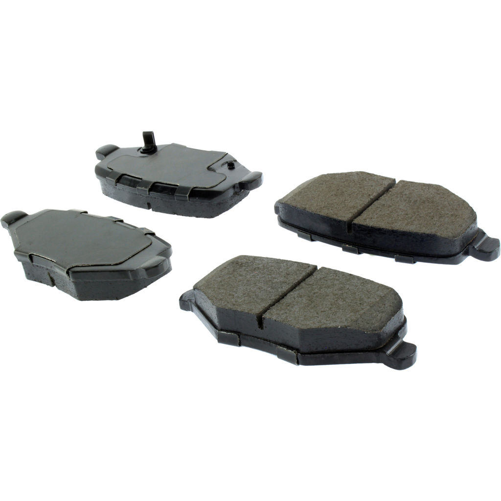 Posi Quiet Ceramic Disc Brake Pad, with Shims and Hardware, 2-Wheel Set