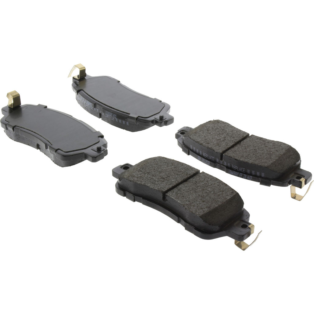 Centric 105.18520 - Posi Quiet Ceramic Disc Brake Pad, with Shims and Hardware, 2-Wheel Set
