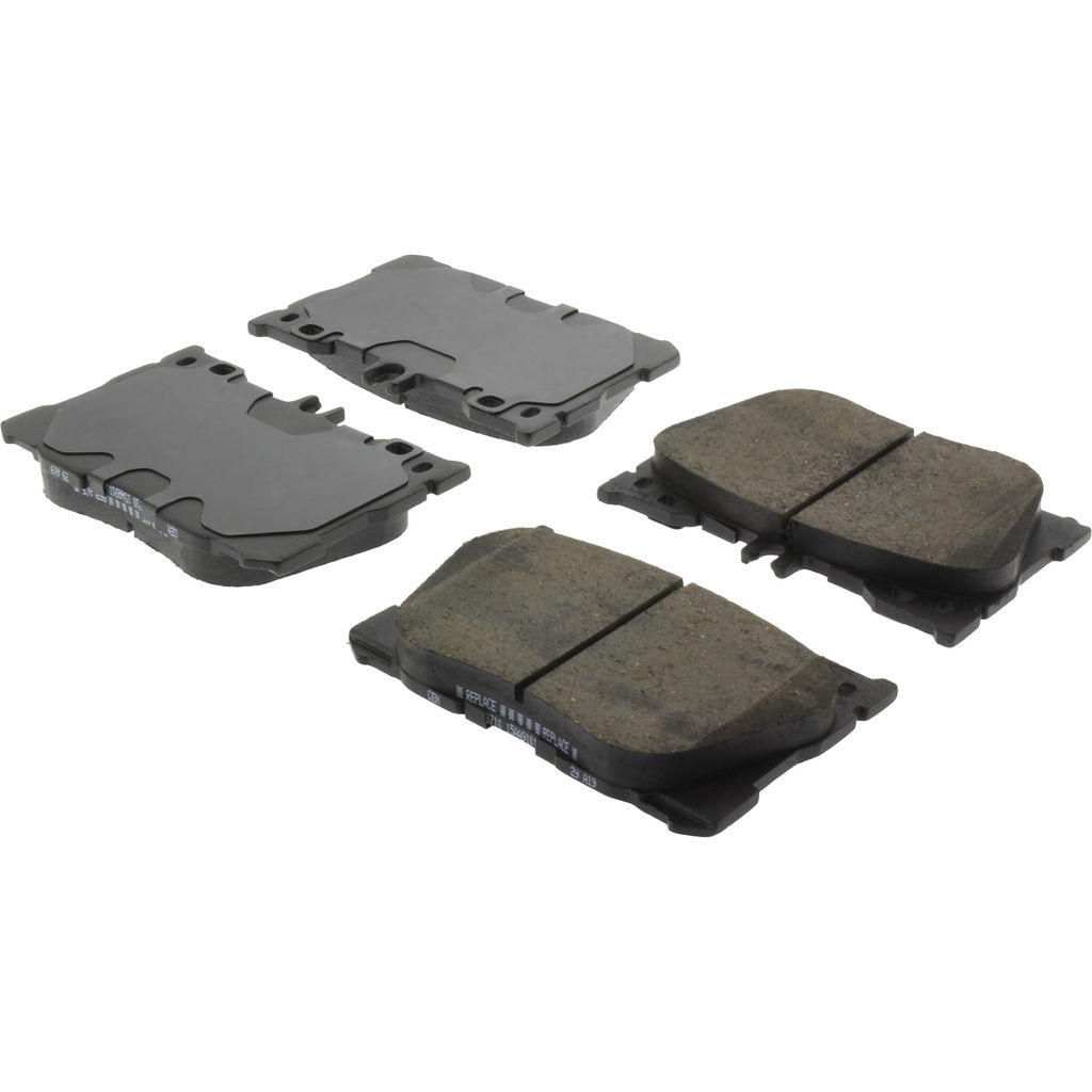 Posi Quiet Ceramic Disc Brake Pad, with Shims, 2-Wheel Set