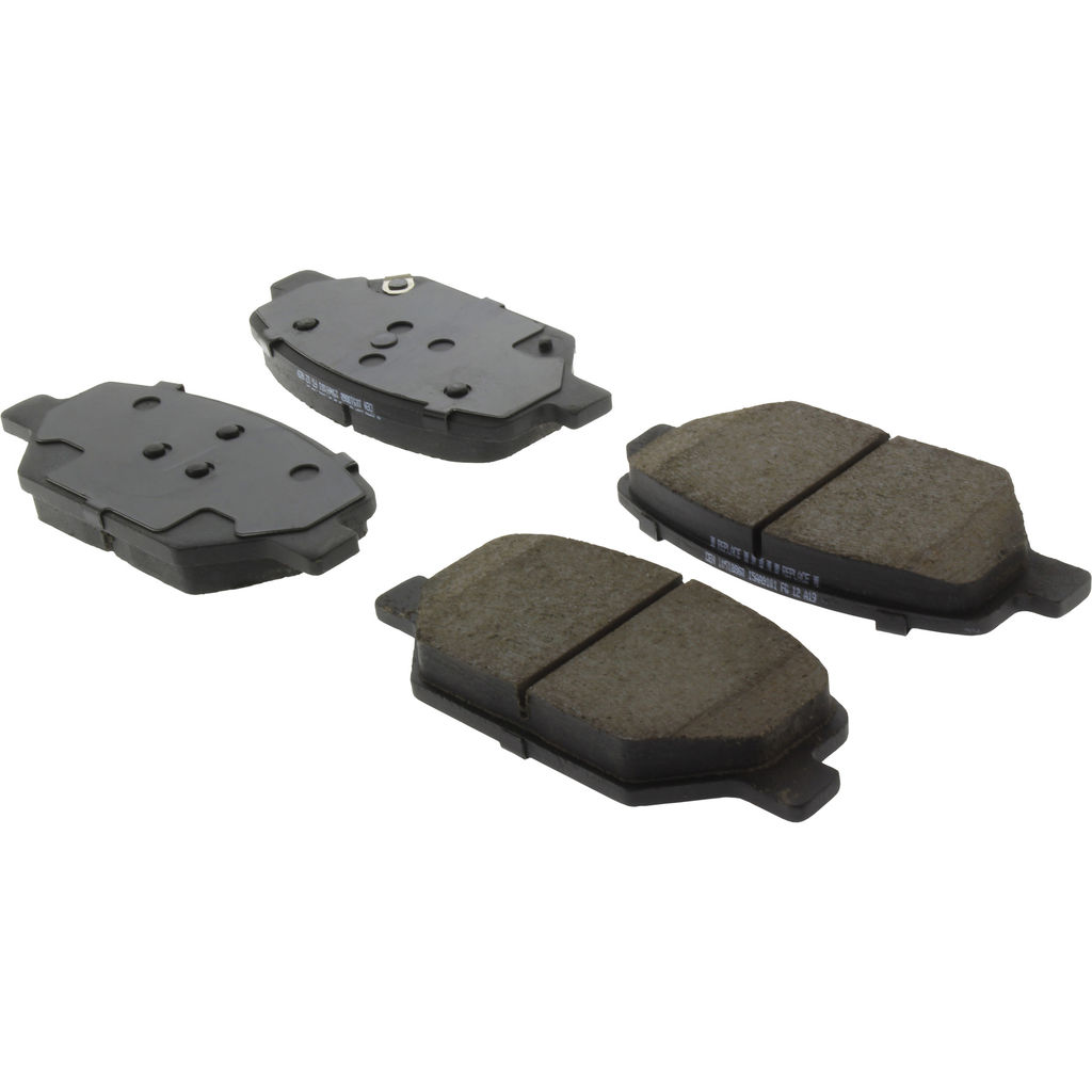 Centric 105.18860 - Posi Quiet Ceramic Disc Brake Pad, with Shims and Hardware, 2-Wheel Set