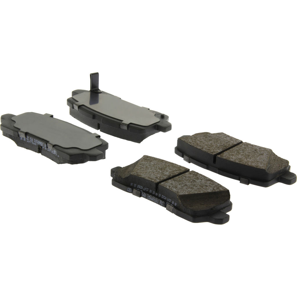 Centric 105.19540 - Posi Quiet Ceramic Disc Brake Pad, with Shims and Hardware, 2-Wheel Set