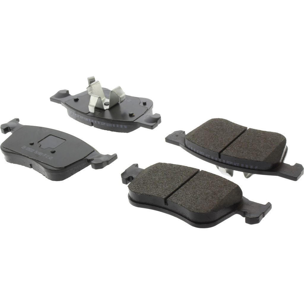 Posi Quiet Ceramic Disc Brake Pad, with Shims, 2-Wheel Set