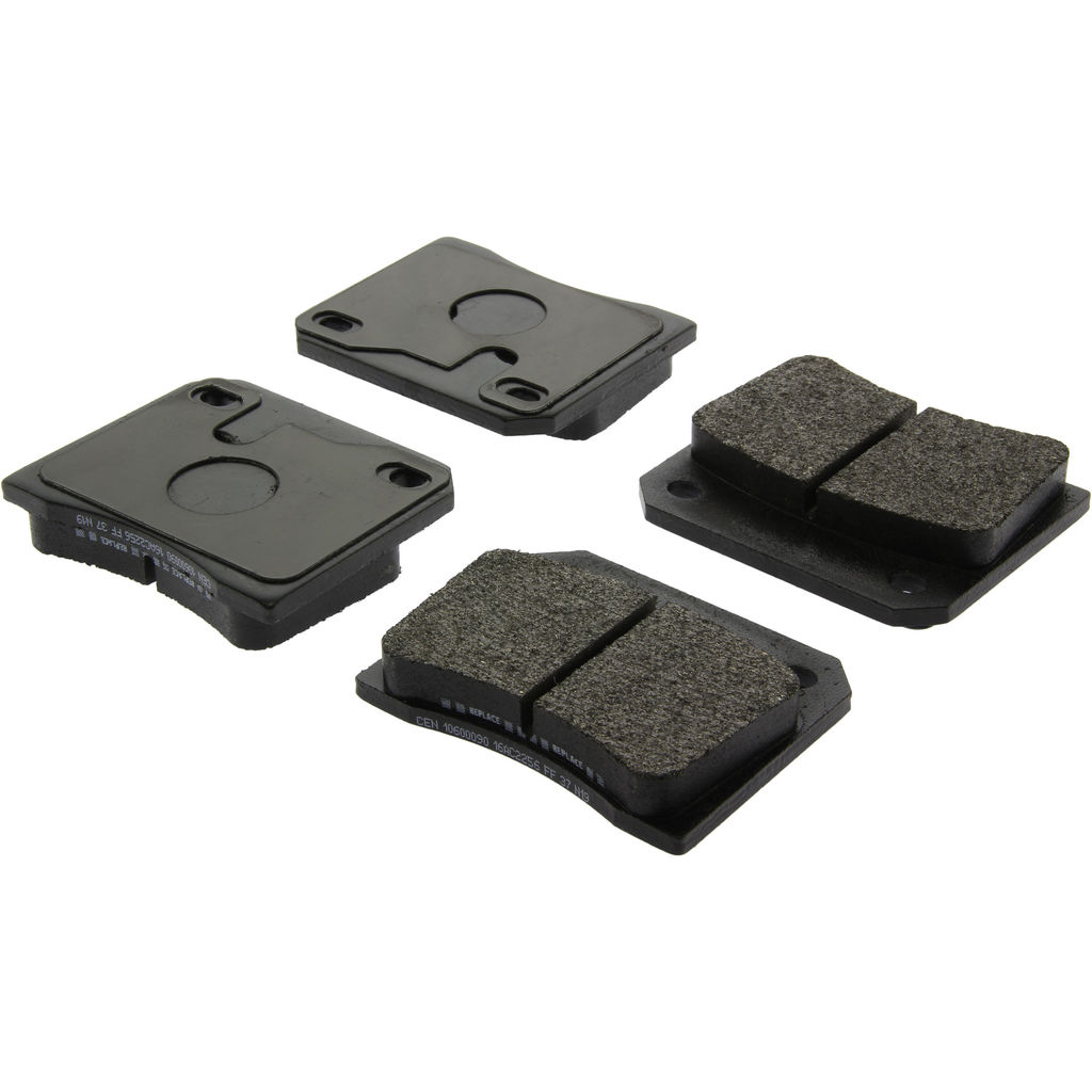 Posi Quiet Extended Wear Disc Brake Pad Set, with Shims, 2-Wheel Set