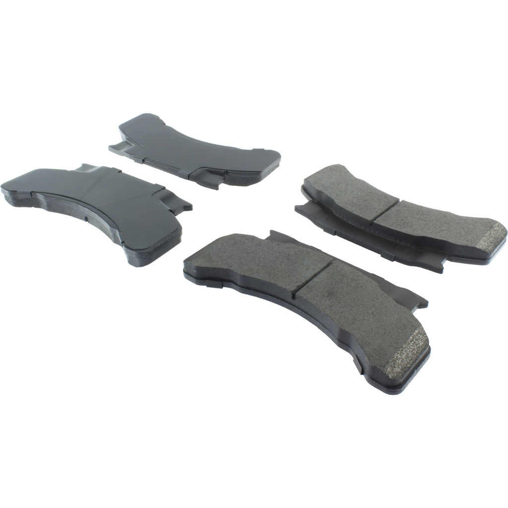 Posi Quiet Extended Wear Disc Brake Pad, with Shims and Hardware, 2-Wheel Set