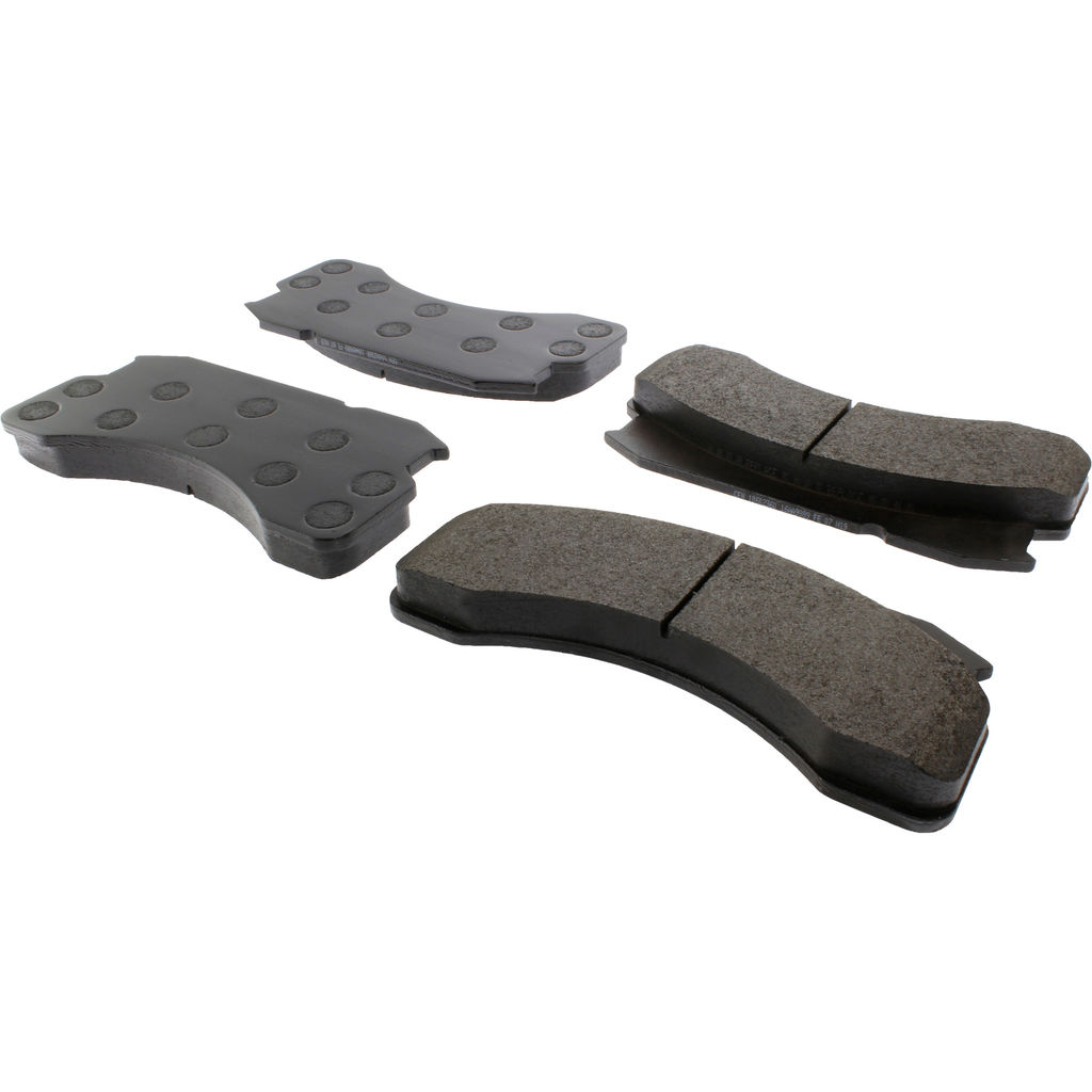 Posi Quiet Extended Wear Disc Brake Pad Set, with Shims, 2-Wheel Set