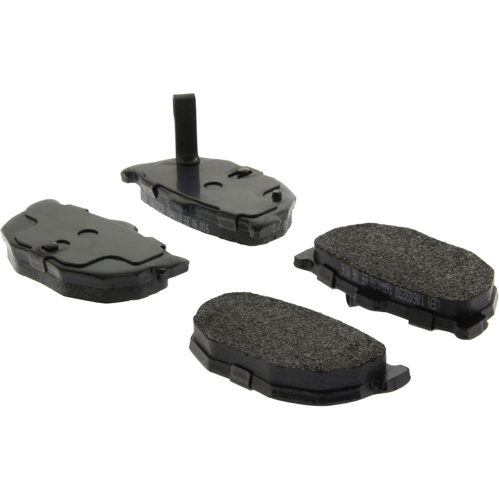 Posi Quiet Extended Wear Disc Brake Pad, with Shims and Hardware, 2-Wheel Set