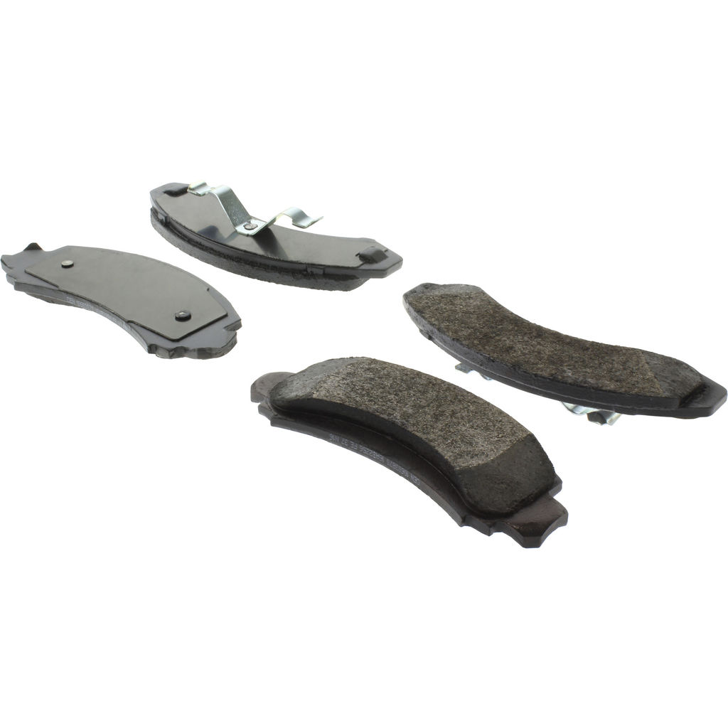 Centric 106.03870 - Posi Quiet Extended Wear Disc Brake Pad, with Shims and Hardware, 2-Wheel Set